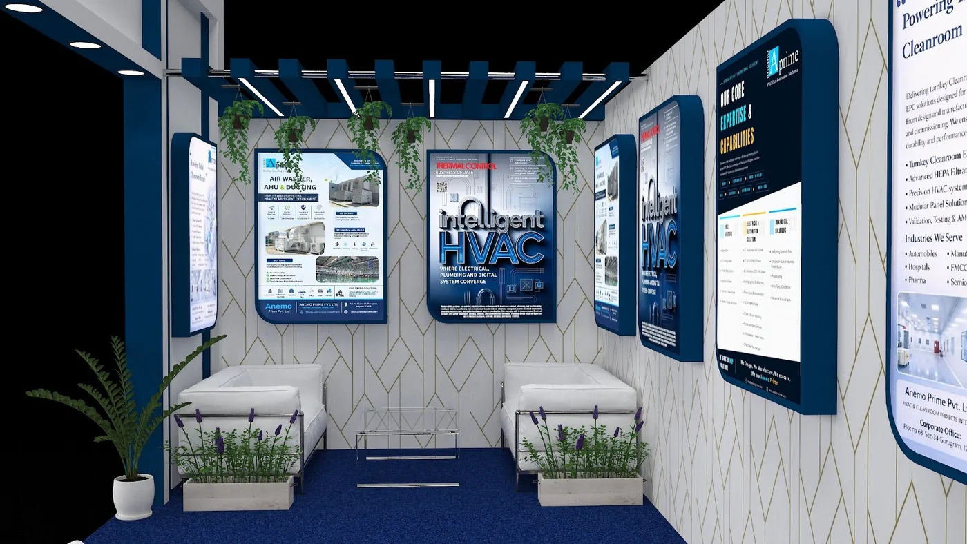 Corporate & Technology, exhibition stand design visual 17