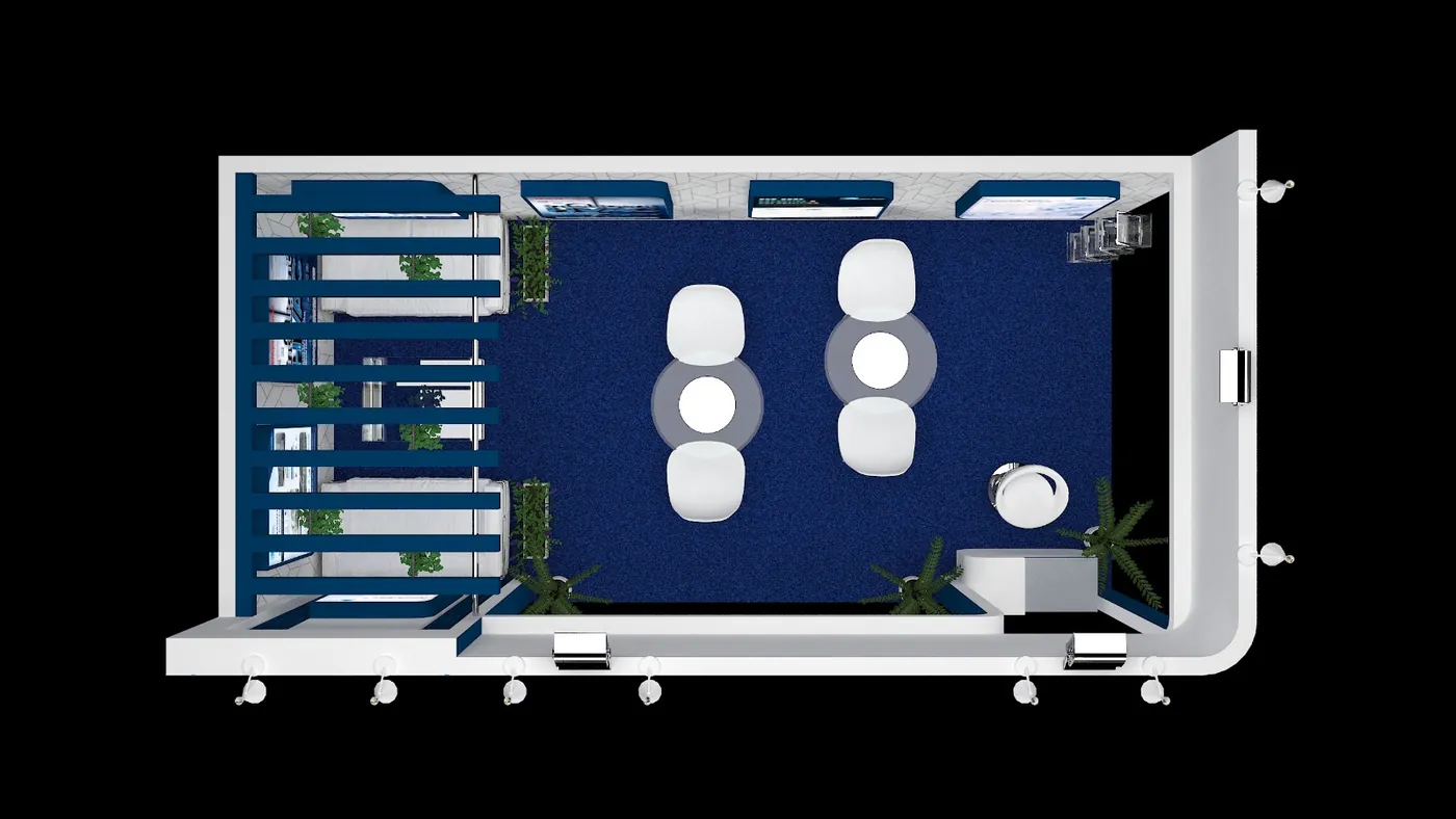 Corporate & Technology, exhibition stand design visual 18