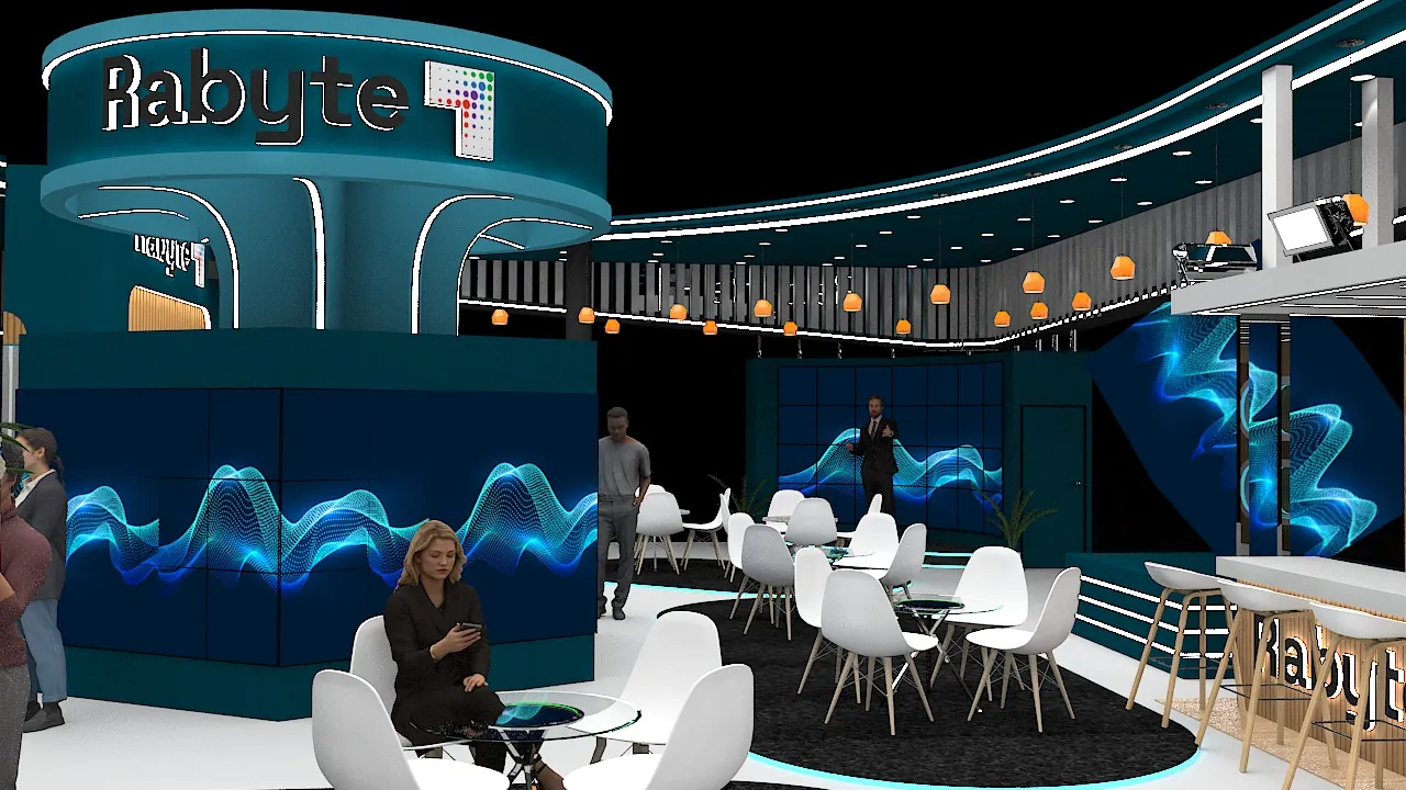 Immersive Brand Spaces, exhibition stand design visual 77
