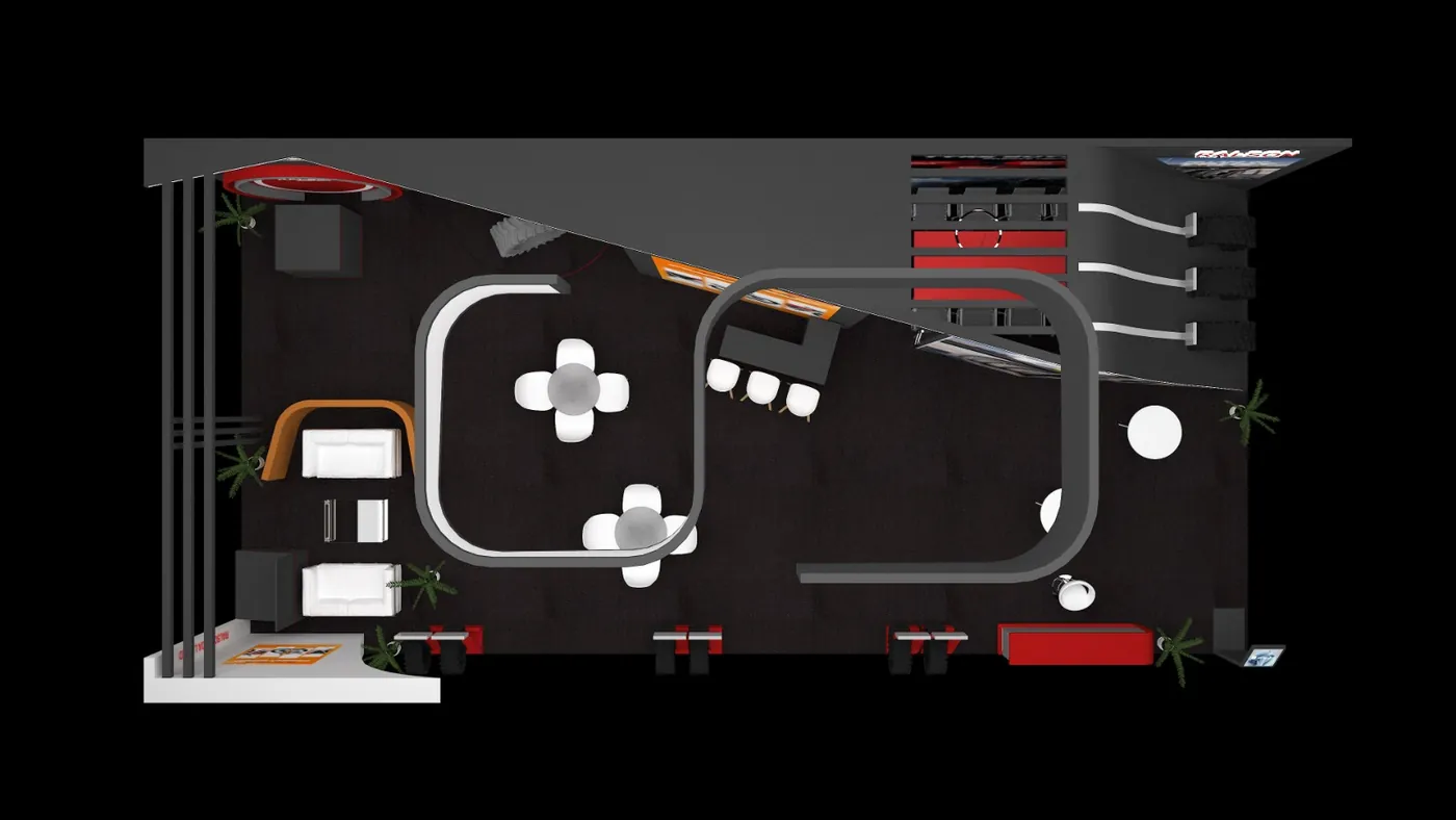 Bold Dark Concepts, exhibition stand design visual 89
